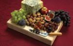 Blue Stilton rustic cheeseboard