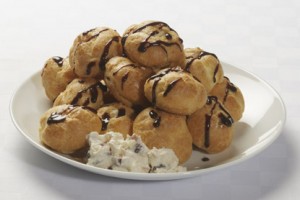 Cranberry Profiteroles