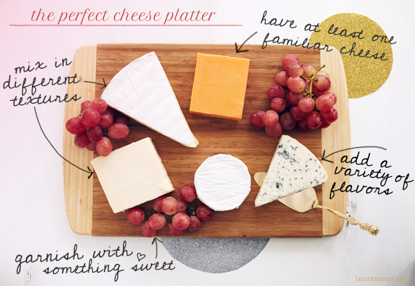 Perfect cheese platter