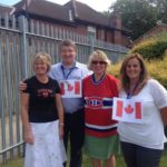 Team Badger, featuring Mark "The Hough", second from left