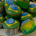 Team Brazil's cupcakes