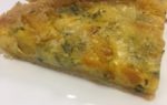 Blue Stilton and Pumpkin Tart