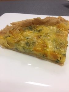 Blue Stilton and Pumpkin Tart